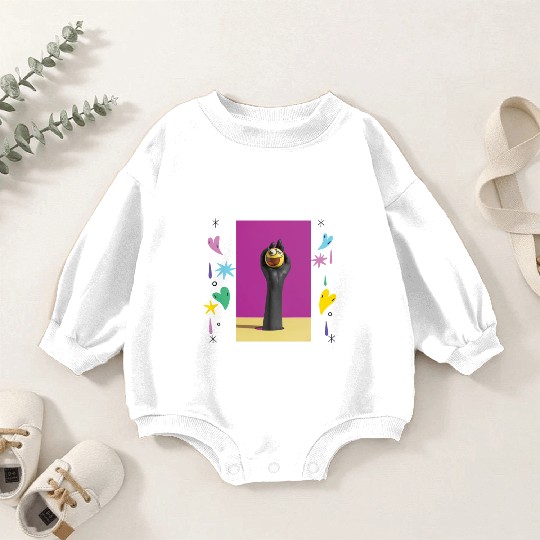 Creative and Humorous Illustration Design Baby Romper Sweatshirts