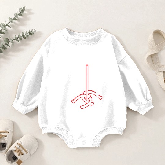 Boss Of The Toss USA Horseshoe Pitching Baby Romper Sweatshirts