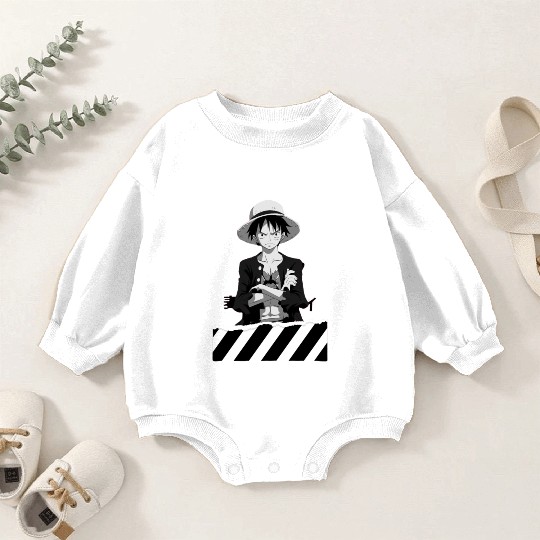 Anime character design Baby Romper Sweatshirts