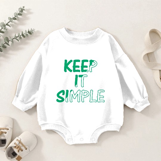 keep it simple Baby Romper Sweatshirts