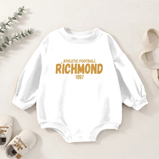 Richmond Athletic Football 1897 Baby Romper Sweatshirts