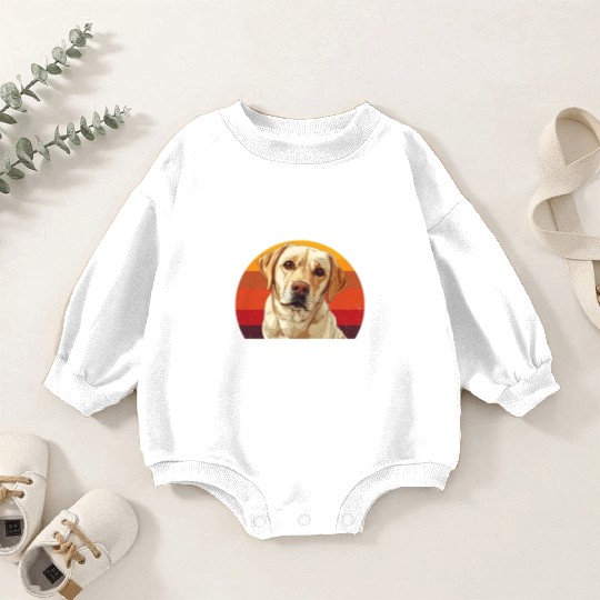 LABRADOR RETRIEVER PROFESSIONAL HUMAN TRAINER Baby Romper Sweatshirts