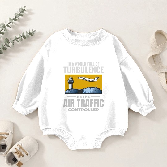 Air Traffic Controller ATC Aviation Humor Airplane Baby Romper Sweatshirts