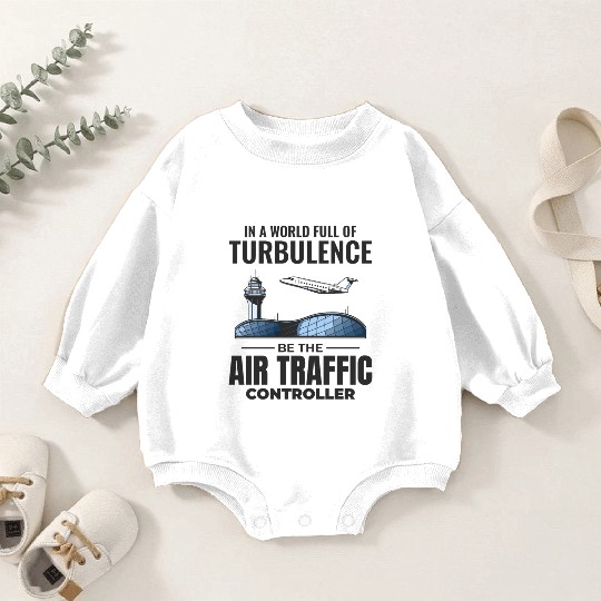 Air Traffic Controller ATC Aviation Humor Airplane Baby Romper Sweatshirts