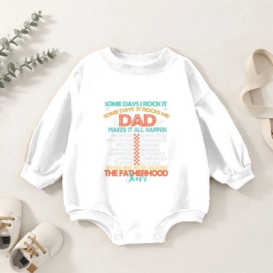 the fatherhood tour , father's day gifts ideas Baby Romper Sweatshirts