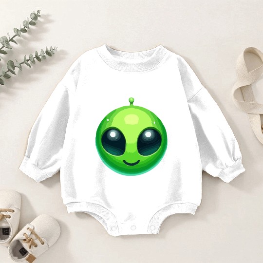 alien Baby Romper Sweatshirts