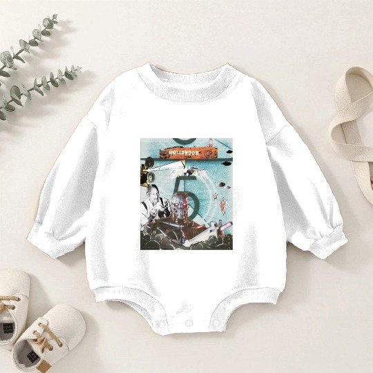 lights camera hollywood Baby Romper Sweatshirts