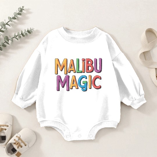 Malibu Magic Baby Romper Sweatshirts