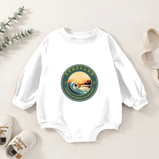 Surfing Sport Baby Romper Sweatshirts