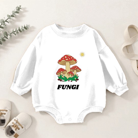 FUNGI Baby Romper Sweatshirts