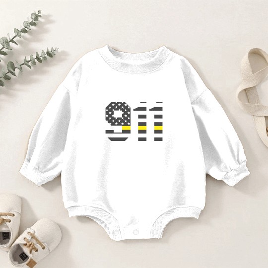 911 Is My Work Number Dispatcher Funny Dispatch911 Baby Romper Sweatshirts
