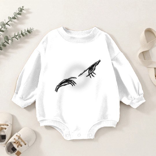 Skeleton Alternative Aesthetic Clothes Premium Baby Romper Sweatshirts