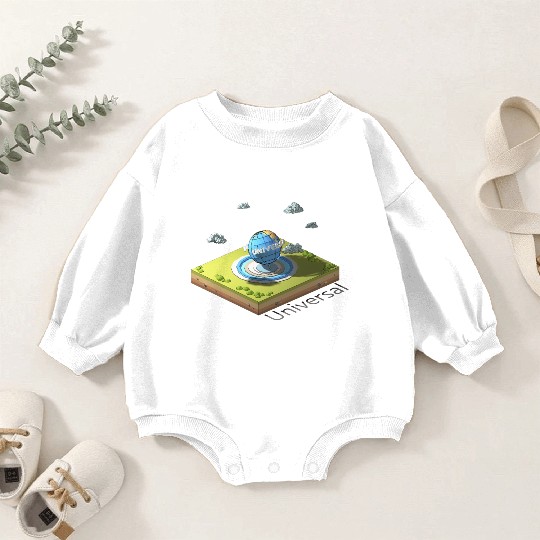 Geometric low poly Universal Studios Baby Romper Sweatshirts
