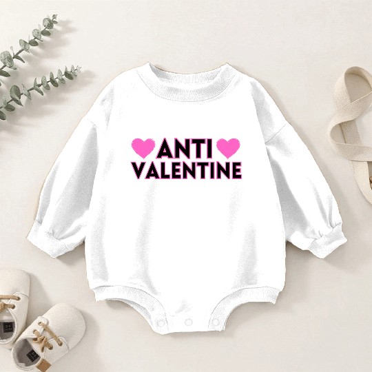 ANTI VALENTINE Baby Romper Sweatshirts