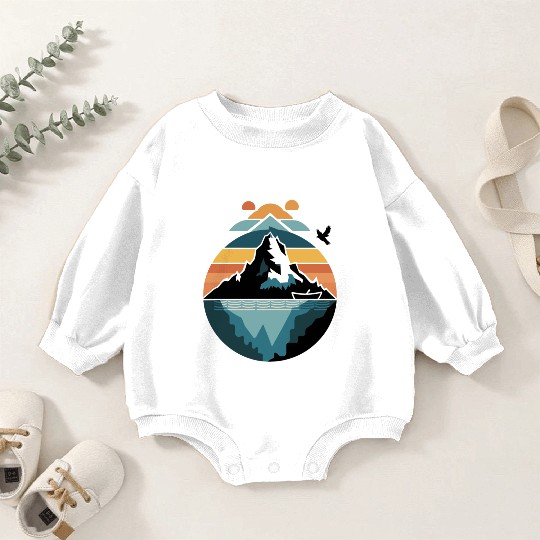 The Mountains Are Calling Classic Baby Romper Sweatshirts