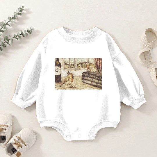 Robin Love Baby Romper Sweatshirts