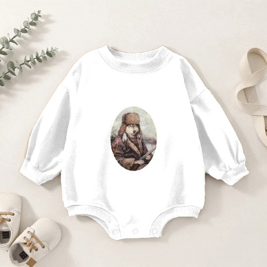Mountain Wolf(1) Baby Romper Sweatshirts