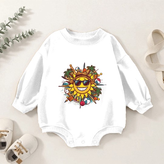 The Best Summer Time Baby Romper Sweatshirts design