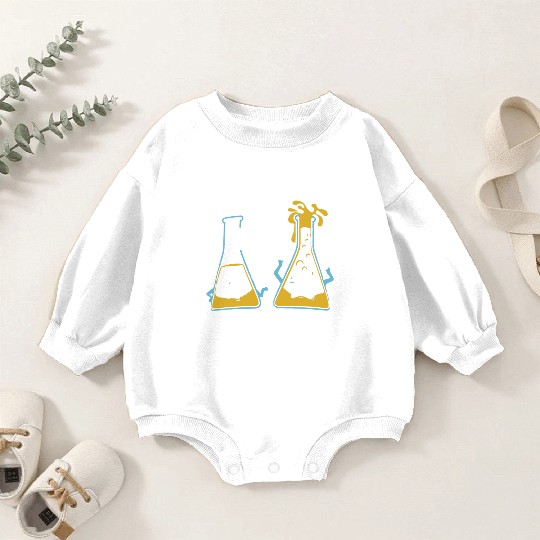 Funny Humor Science Teacher Unisex Baby Romper Sweatshirts