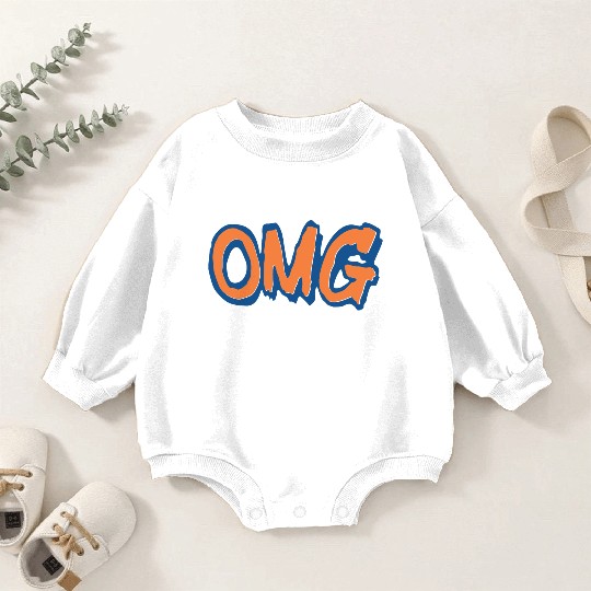OMG - Oh My God Baby Romper Sweatshirts