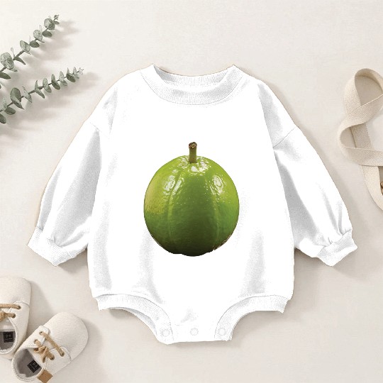 Guava Realistic Baby Romper Sweatshirts