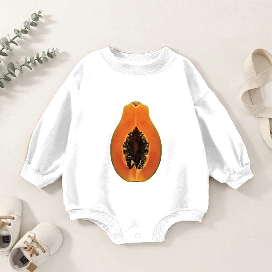 Papaya Realistic Baby Romper Sweatshirts