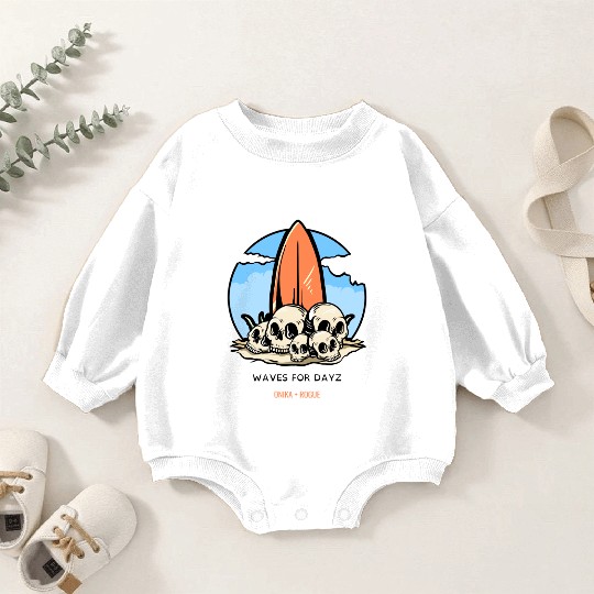 WAVES FOR DAYZ ONIKA + ROGUE Baby Romper Sweatshirts