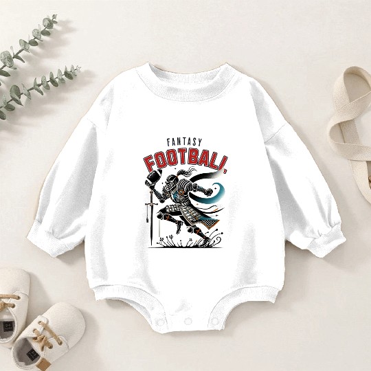 Fantasy Football Samurai Baby Romper Sweatshirts