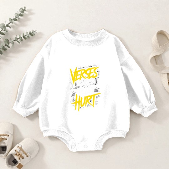 Epic Lyrical Battle of the Titans: Hip Hop Rap Baby Romper Sweatshirts