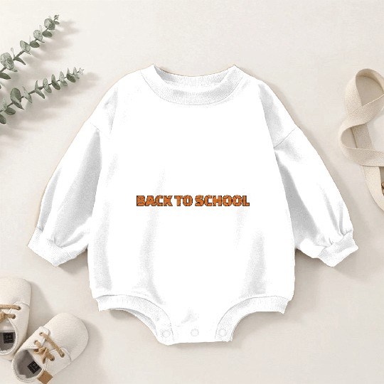 BACK TO SCHOOL tenes Baby Romper Sweatshirts