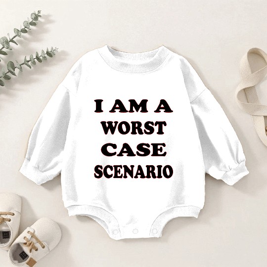 I Am A Worst Case Scenario LIKE US ON FACEBOOK Baby Romper Sweatshirts
