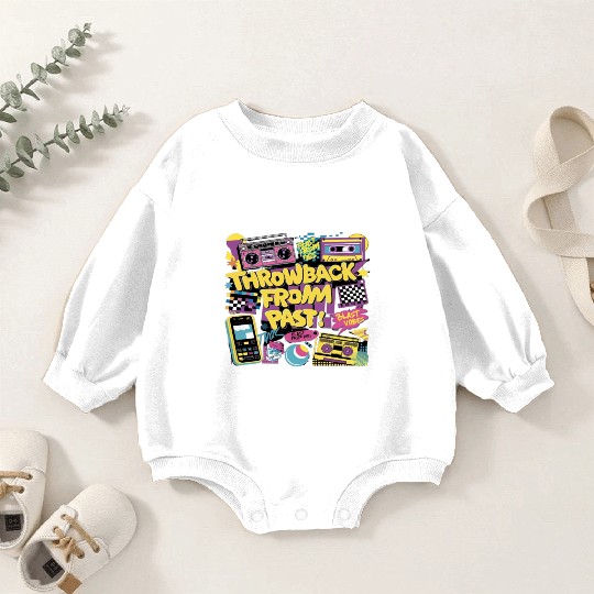 Early 90s and 2000s | Y2K fashion Baby Romper Sweatshirts