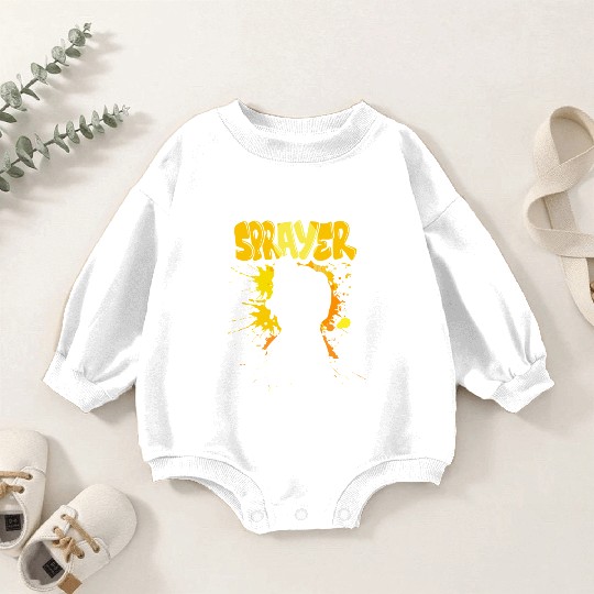 Urban Style Painting Baby Romper Sweatshirts