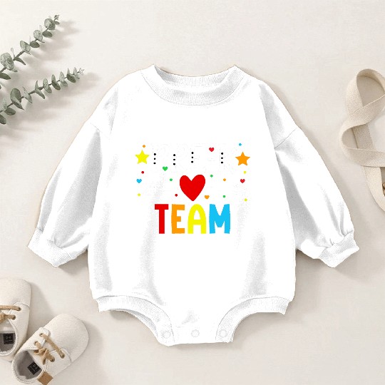 Pre-K Team - Preschool Teacher Baby Romper Sweatshirts