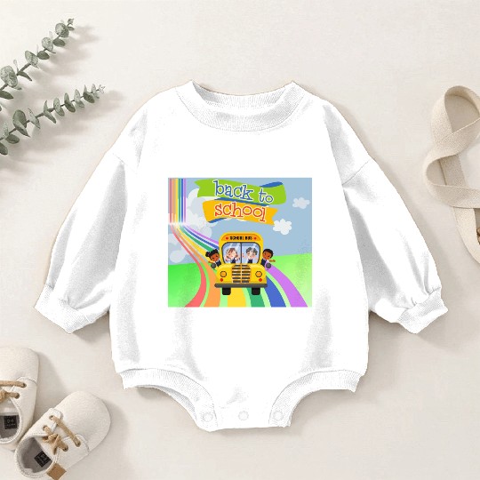 kides back to school Baby Romper Sweatshirts 2024