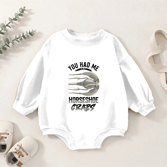 Horseshoe Crab Baby Romper Sweatshirts