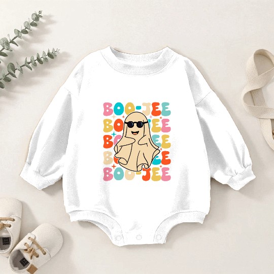 Funny Halloween Boo-jee Baby Romper Sweatshirts