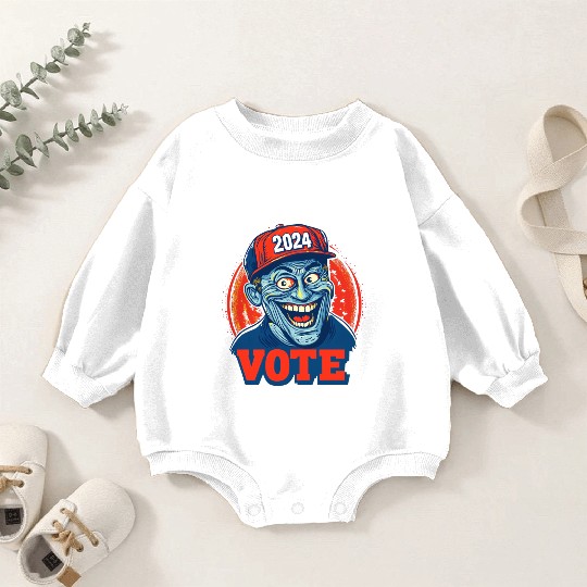 Vote 2024 Election Baby Romper Sweatshirts 0009