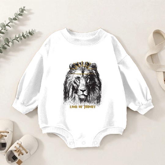 LION OF JUDAH png Baby Romper Sweatshirts