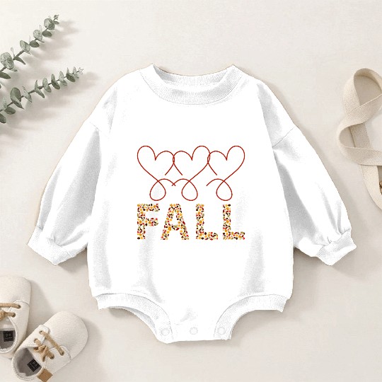 Fall Vibes Designs Baby Romper Sweatshirts