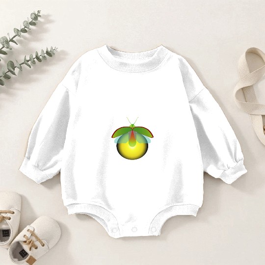 Fireflies Firefly Lightning Bug Insect Collector Baby Romper Sweatshirts
