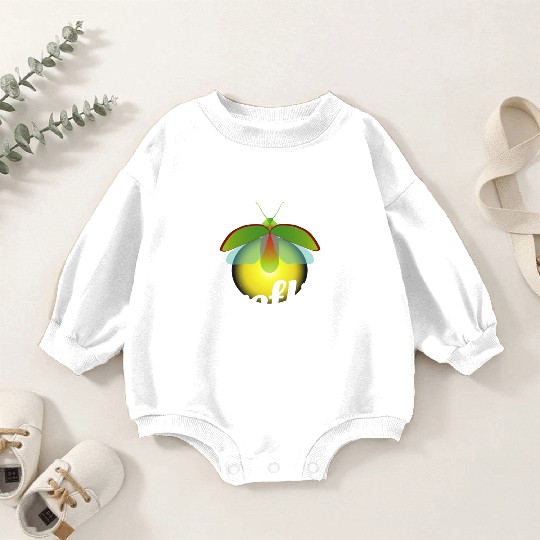 Fireflies Firefly Lightning Bug Insect Collector Baby Romper Sweatshirts