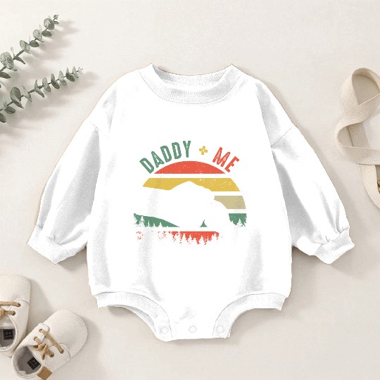 Love Daddy and Me Baby Romper Sweatshirts