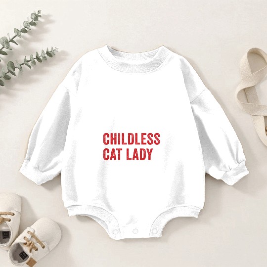 It's Me Hi Im The Childless Cat Lady Kamala Harris Baby Romper Sweatshirts