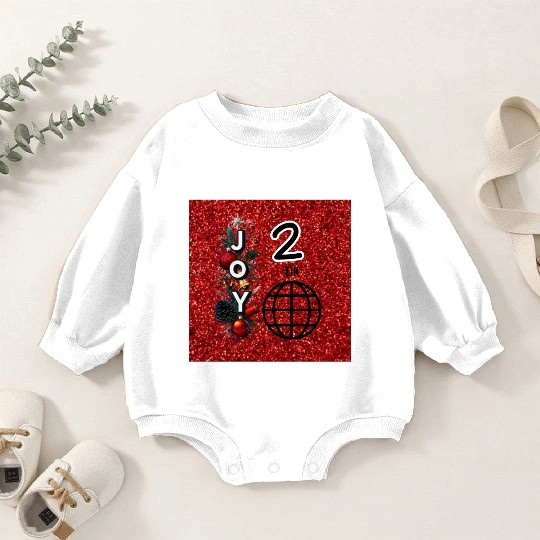 Joy to the World Baby Romper Sweatshirts