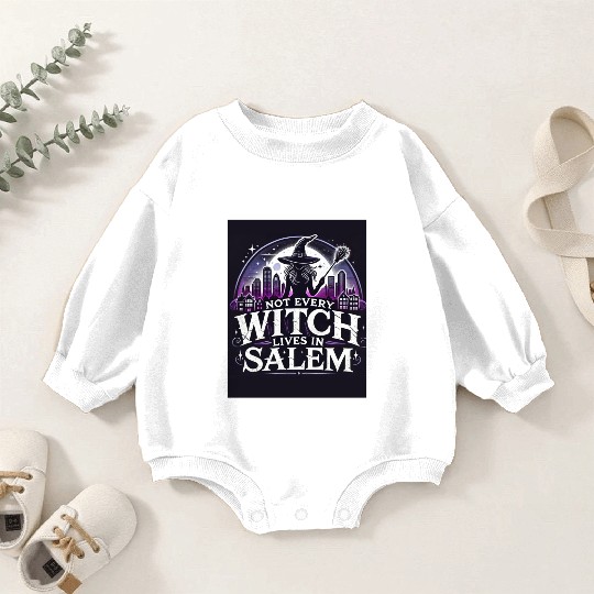 Witch Baby Romper Sweatshirts