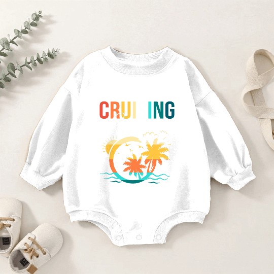 Family Cruise Mediterranean Cruising Cousins Baby Romper Sweatshirts