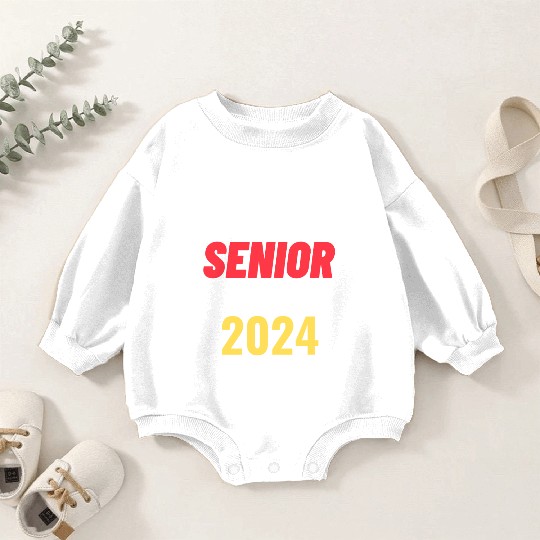 Senior Class of 2024 Baby Romper Sweatshirts