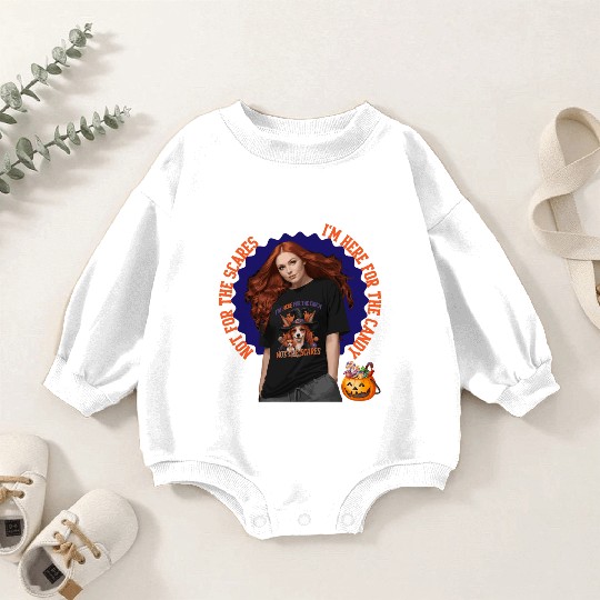 for candy happy Halloween Baby Romper Sweatshirts