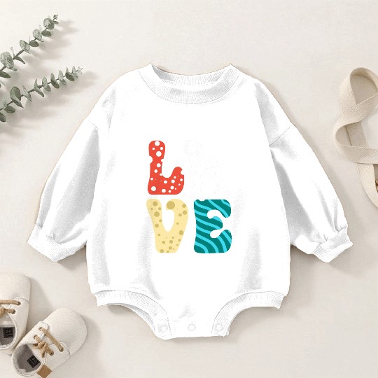 I Love My German Shorthaired Pointer Baby Romper Sweatshirts